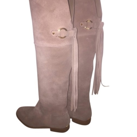 Michael Kors Shoes - Size 7 Michael Kors Suede Thigh High Boots